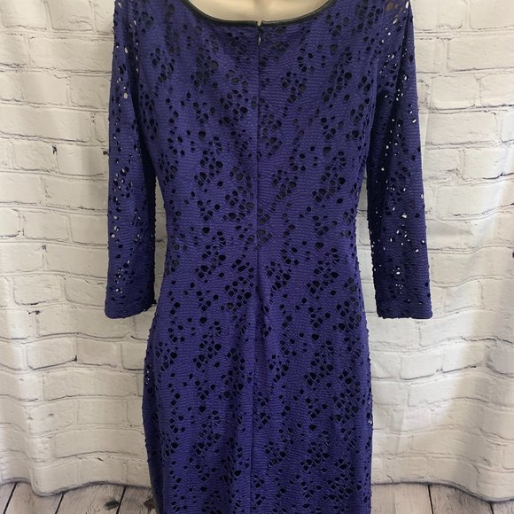 Purple Andrew Marc with Faux Leather Accents - Picture 4 of 4